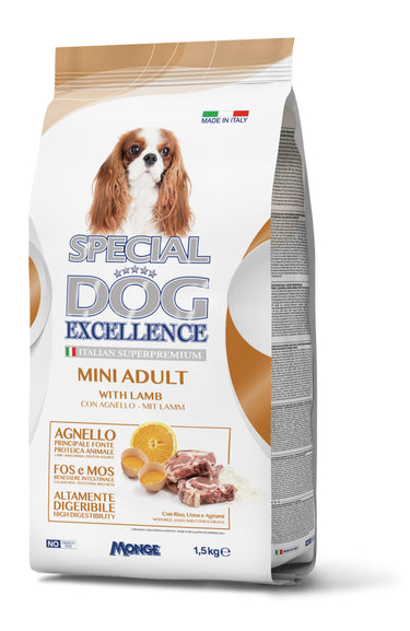 Excellence - Dog Dry Mini Adult with Lamb 1.5Kg